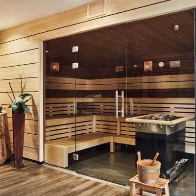 Sauna im Fitnessstudio von proactive Roth