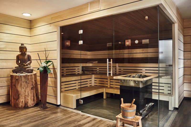 Sauna im Fitnessstudio von proactive Roth